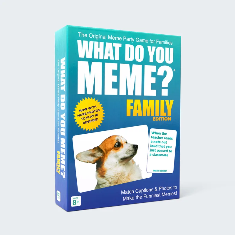 WHAT DO YOU MEME? Family Edition Game