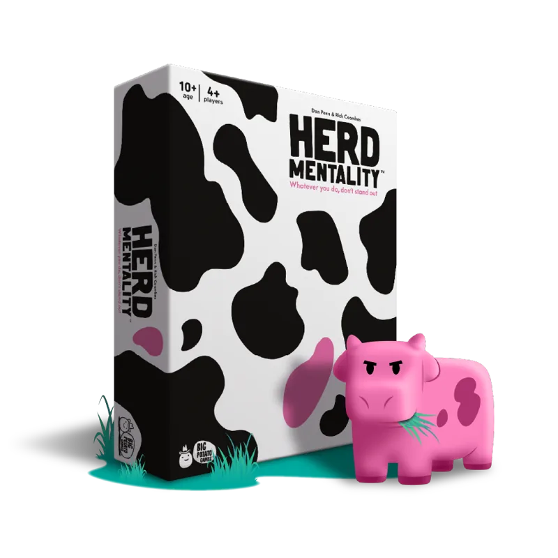 Herd Mentality Family Board Game with Extra Questions