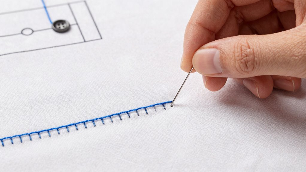double buttonhole stitch sequence