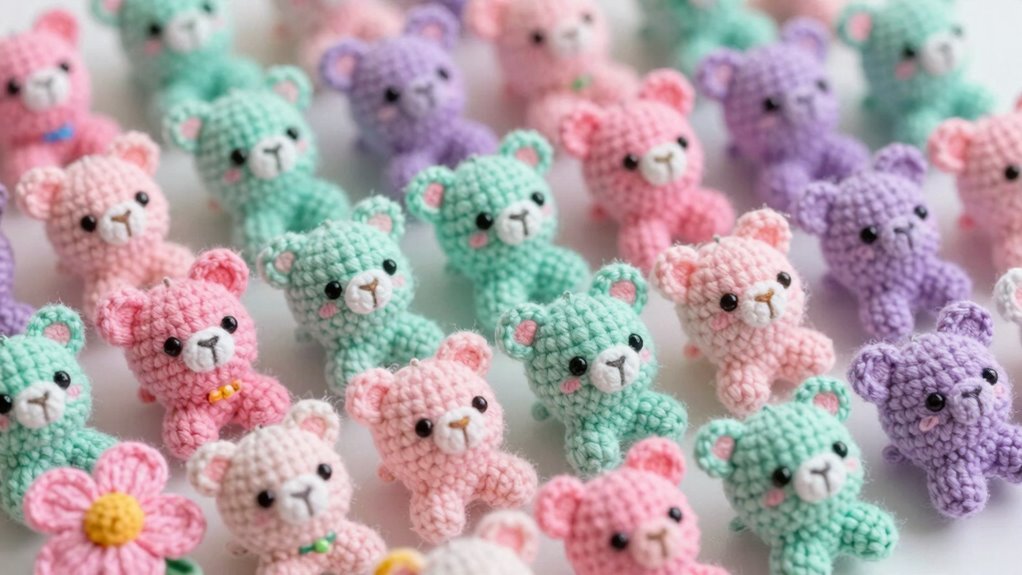 personalized mini crochet keepsakes