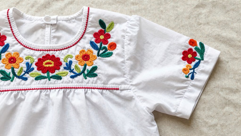 care for embroidered shirts properly