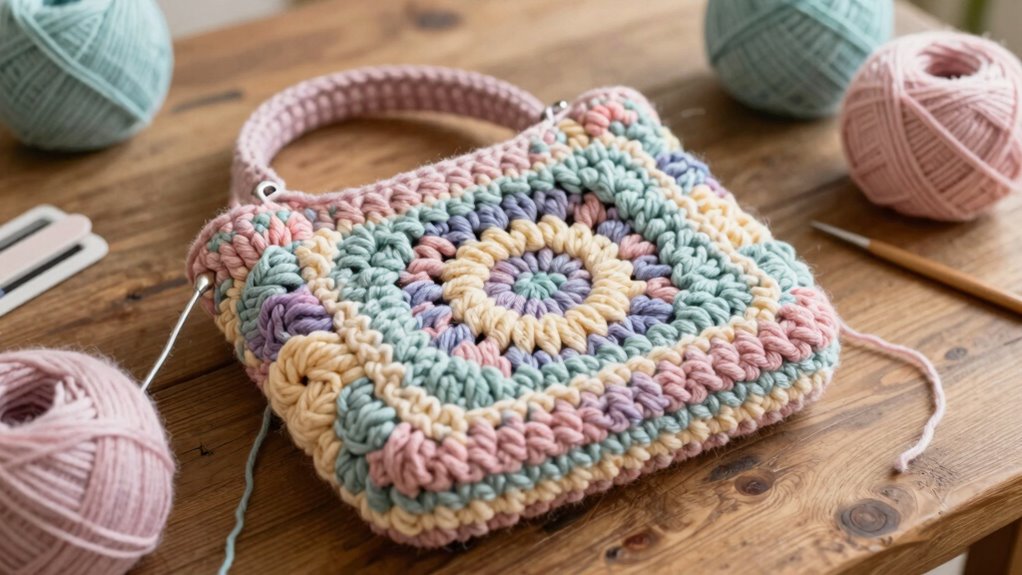 sturdy bag even stitches